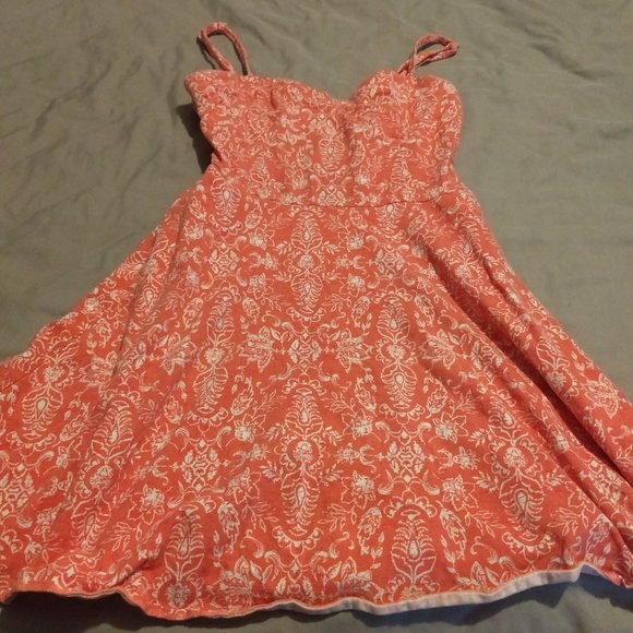 Pink Floral Dress - Picture 1 of 3